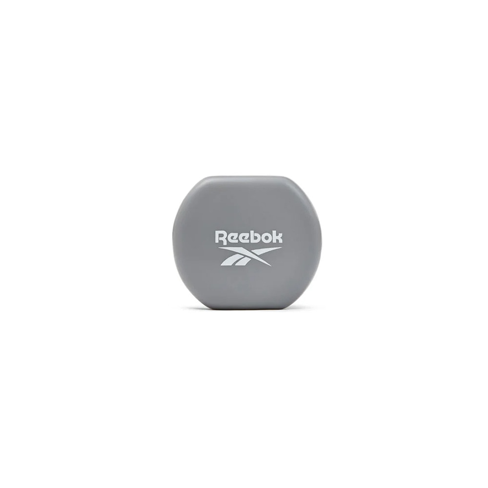 リーボック（REEBOK）（メンズ、レディース）ダンベル Fitness 1kg ペア グレー RAWT-18001 トレーニング ウエイトトレーニング 2個セット 固定式 筋トレ