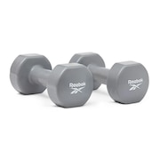 (メンズ、レディース)ダンベル Fitness 5kg ペア グレー RAWT-18005 トレーニング ウエイトトレーニング 2個セット 固定式 筋トレ