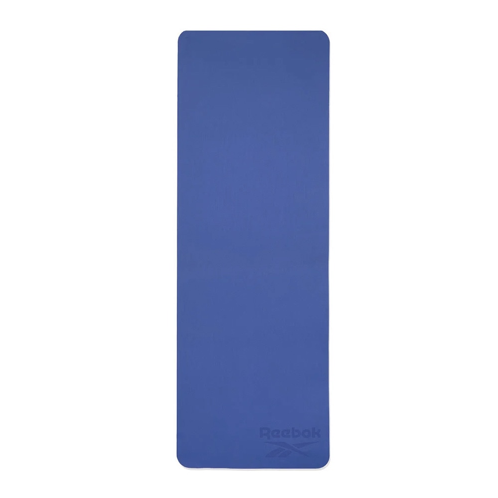 リーボック（REEBOK）（メンズ、レディース）ヨガマット Fitness 4mm 紫 176×61cm RAYG-11020PL トレーニングマット ヨガ ストレッチ エクササイズ 薄手