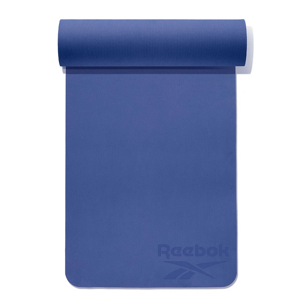 リーボック（REEBOK）（メンズ、レディース）ヨガマット Fitness 4mm 紫 176×61cm RAYG-11020PL トレーニングマット ヨガ ストレッチ エクササイズ 薄手