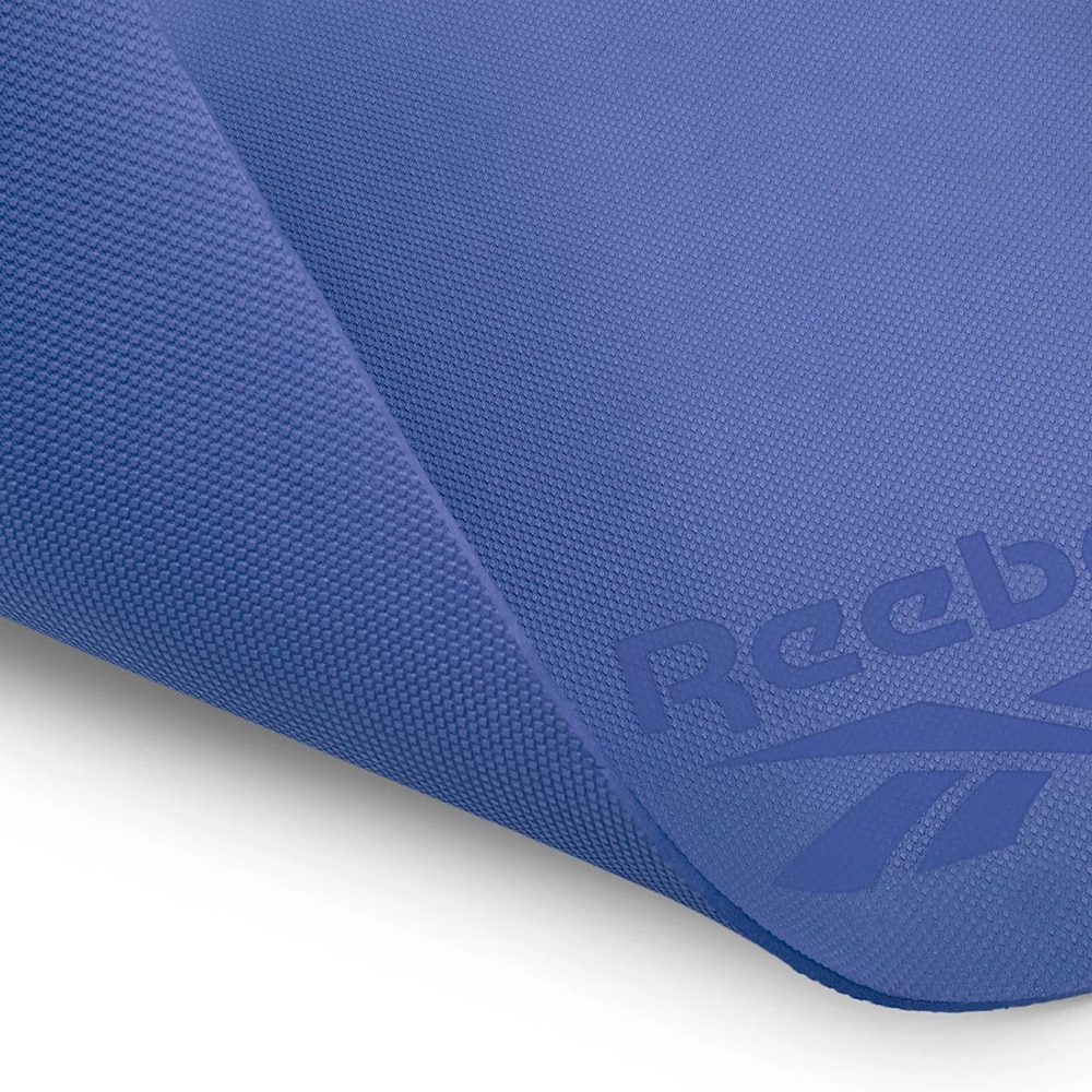 リーボック（REEBOK）（メンズ、レディース）ヨガマット Fitness 4mm 紫 176×61cm RAYG-11020PL トレーニングマット ヨガ ストレッチ エクササイズ 薄手