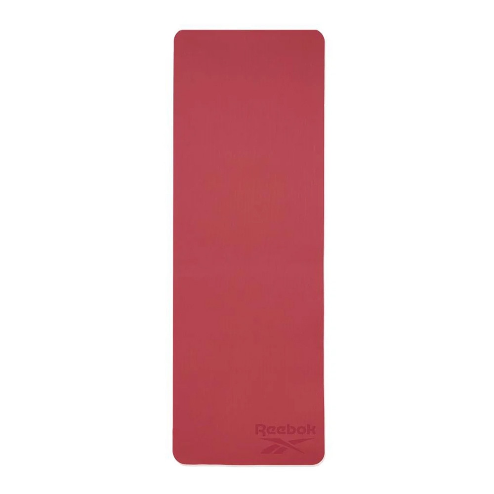 リーボック（REEBOK）（メンズ、レディース）ヨガマット Fitness 6mm 赤 183×61cm RAYG-11050AD トレーニングマット ヨガ ストレッチ エクササイズ