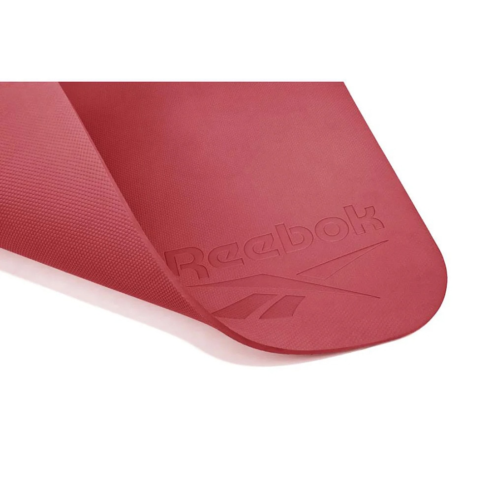 リーボック（REEBOK）（メンズ、レディース）ヨガマット Fitness 6mm 赤 183×61cm RAYG-11050AD トレーニングマット ヨガ ストレッチ エクササイズ