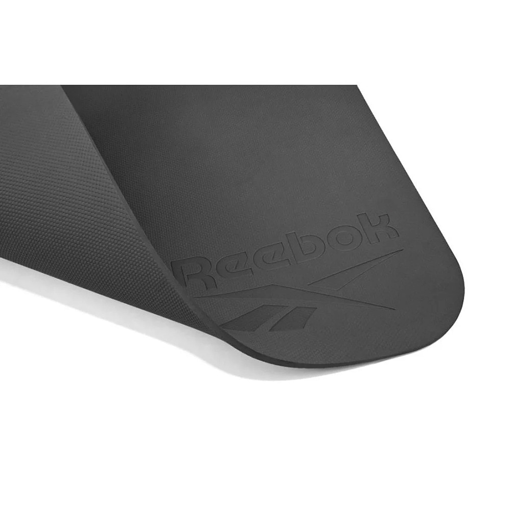 リーボック（REEBOK）（メンズ、レディース）ヨガマット Fitness 6mm 黒 183×61cm RAYG-11050BK トレーニングマット ヨガ ストレッチ エクササイズ