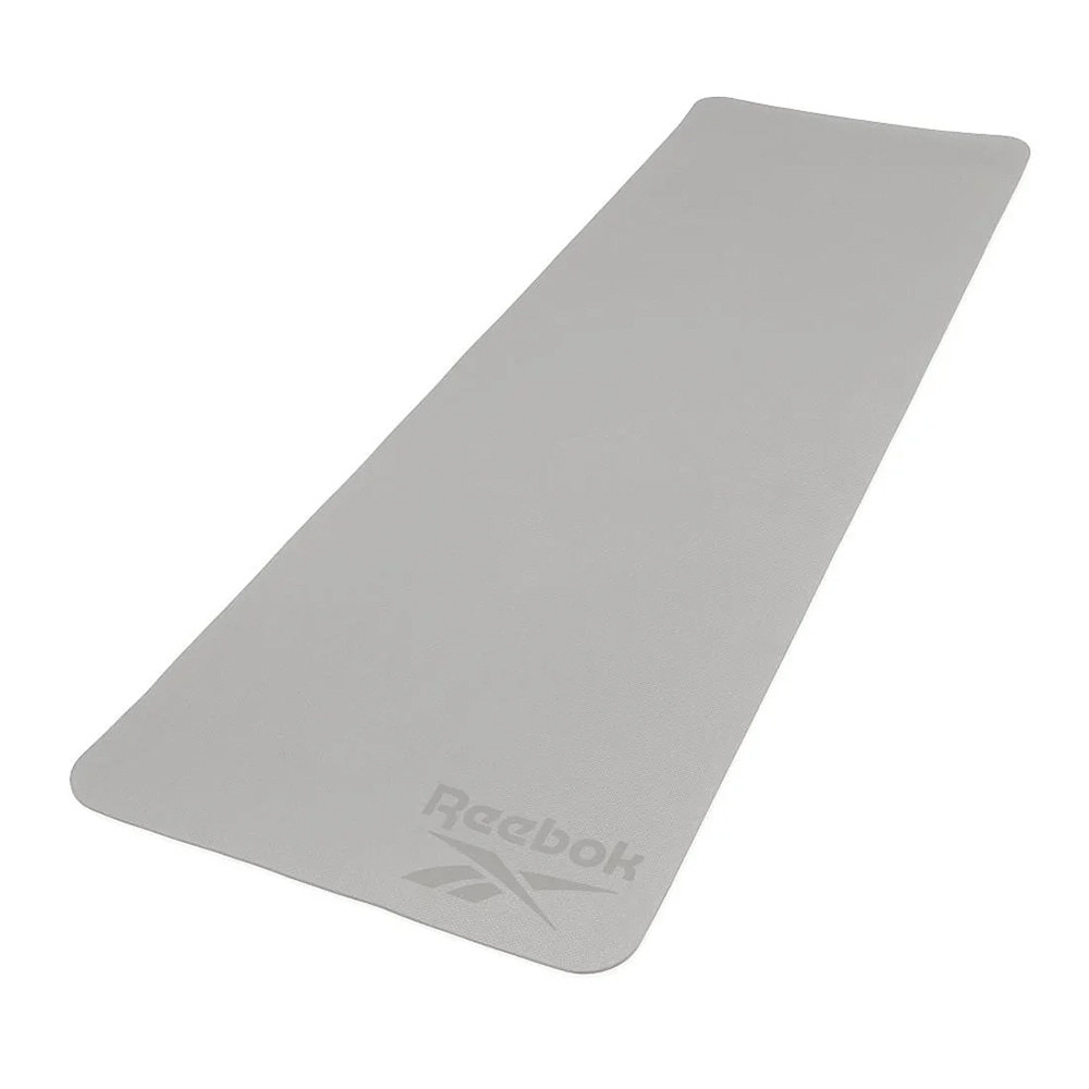 リーボック（REEBOK）（メンズ、レディース）ヨガマット Fitness 6mm グレー 183×61cm RAYG-11050GR トレーニングマット ヨガ ストレッチ エクササイズ