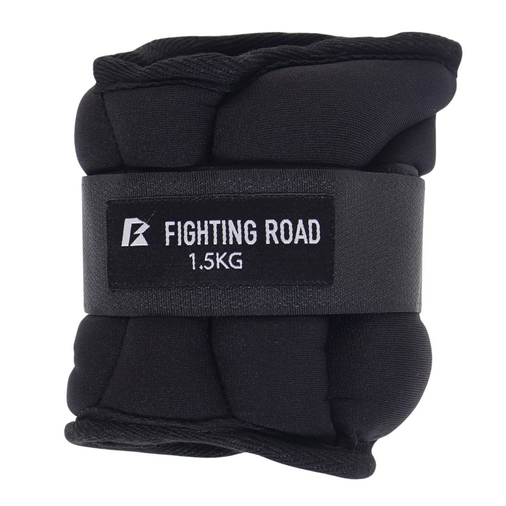 ファイティングロード Co.Ltd（FIGHTING ROAD CO.LTD）（メンズ、レディース）リストアンクルウェイト 1.5キロ FR23CMS0092 BLK