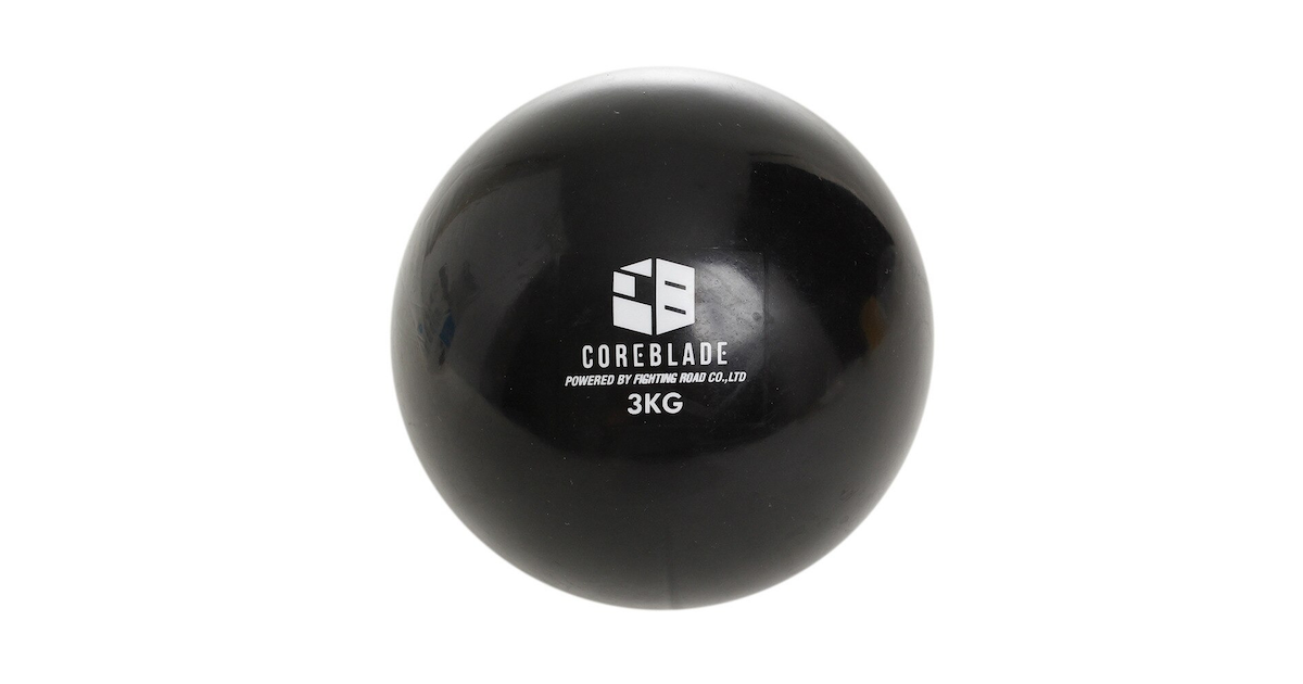 ダンベル ソフトメディシンボール 3kg 841cb6hi 6910 コアブレード スーパースポーツゼビオ