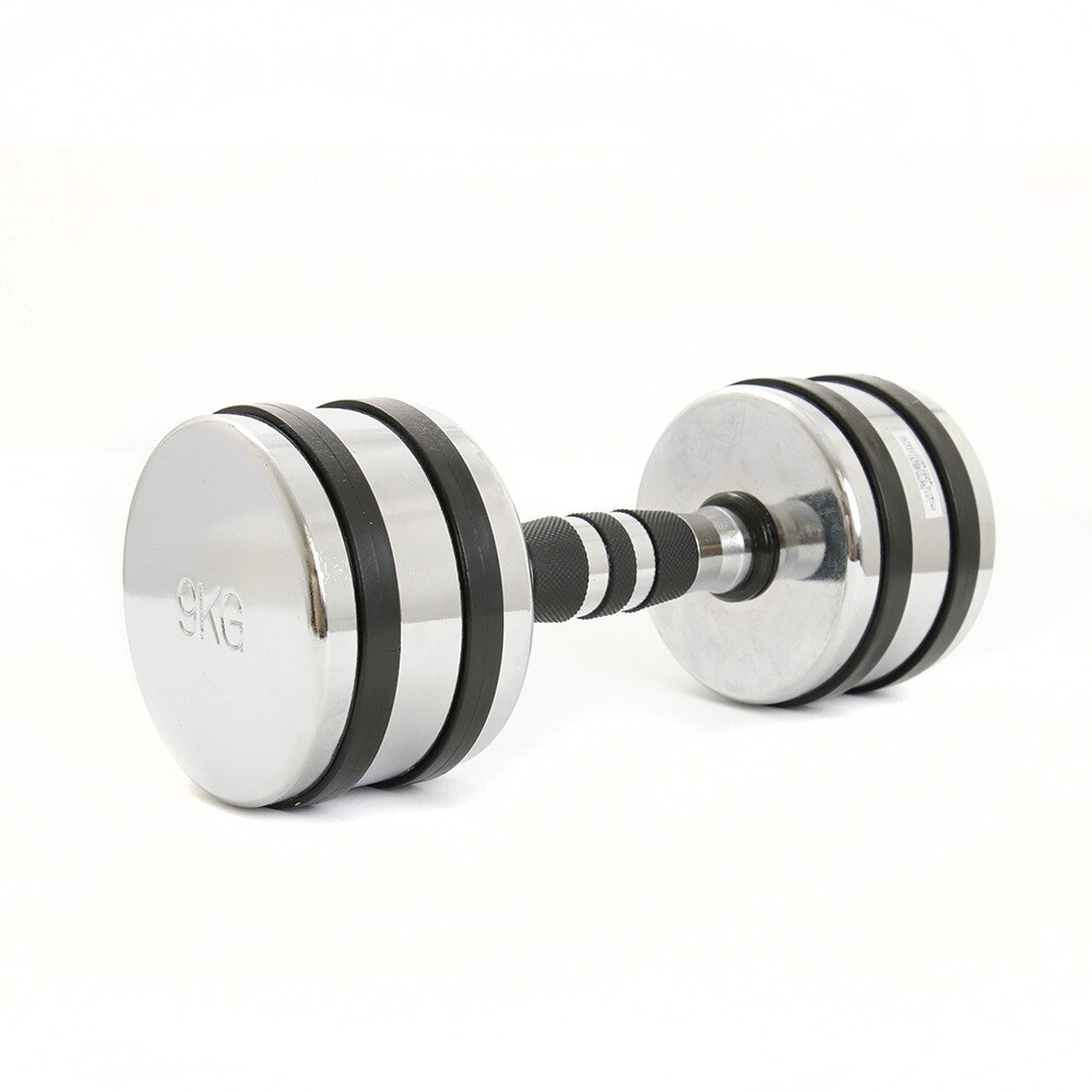 ダンベル ト レーニング器具 筋トレ ダイエット クロームダンベル9kg 841CB6CM 9076 9kg