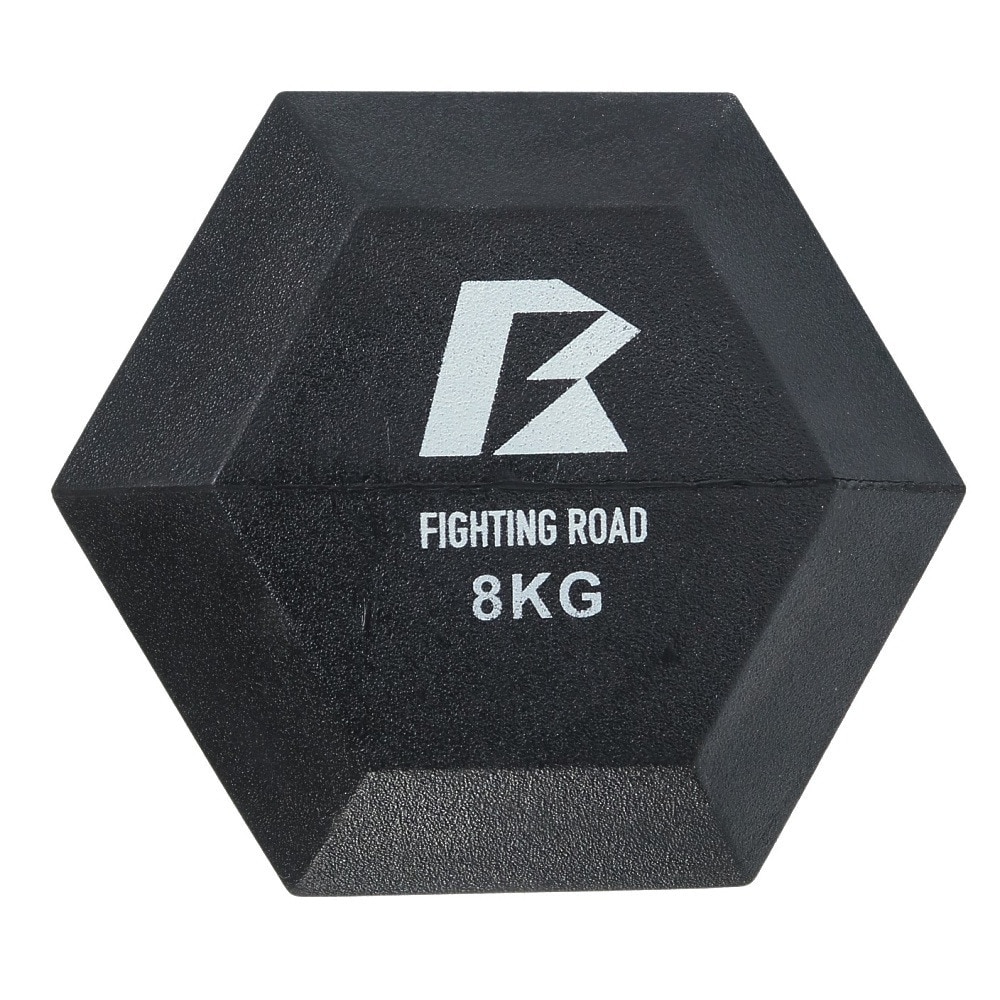 ファイティングロード Co.Ltd（FIGHTING ROAD CO.LTD）（メンズ、レディース）六角ダンベル 8kg FR23CMS0063 BLK