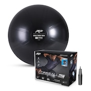PTP（PTP）（メンズ、レディース）バランスボール コアボール 65cm ONYX BLACK ブラック