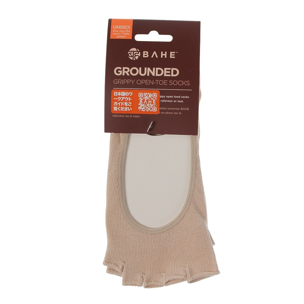 BAHE（BAHE）（メンズ、レディース）GROUNDED GRIPPY オープントゥソックス DB 32