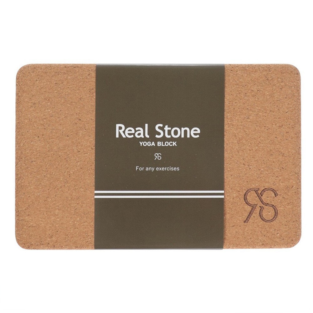 リアルストーン（RealStone）（メンズ、レディース）コルクヨガブロック RS-G121 BE