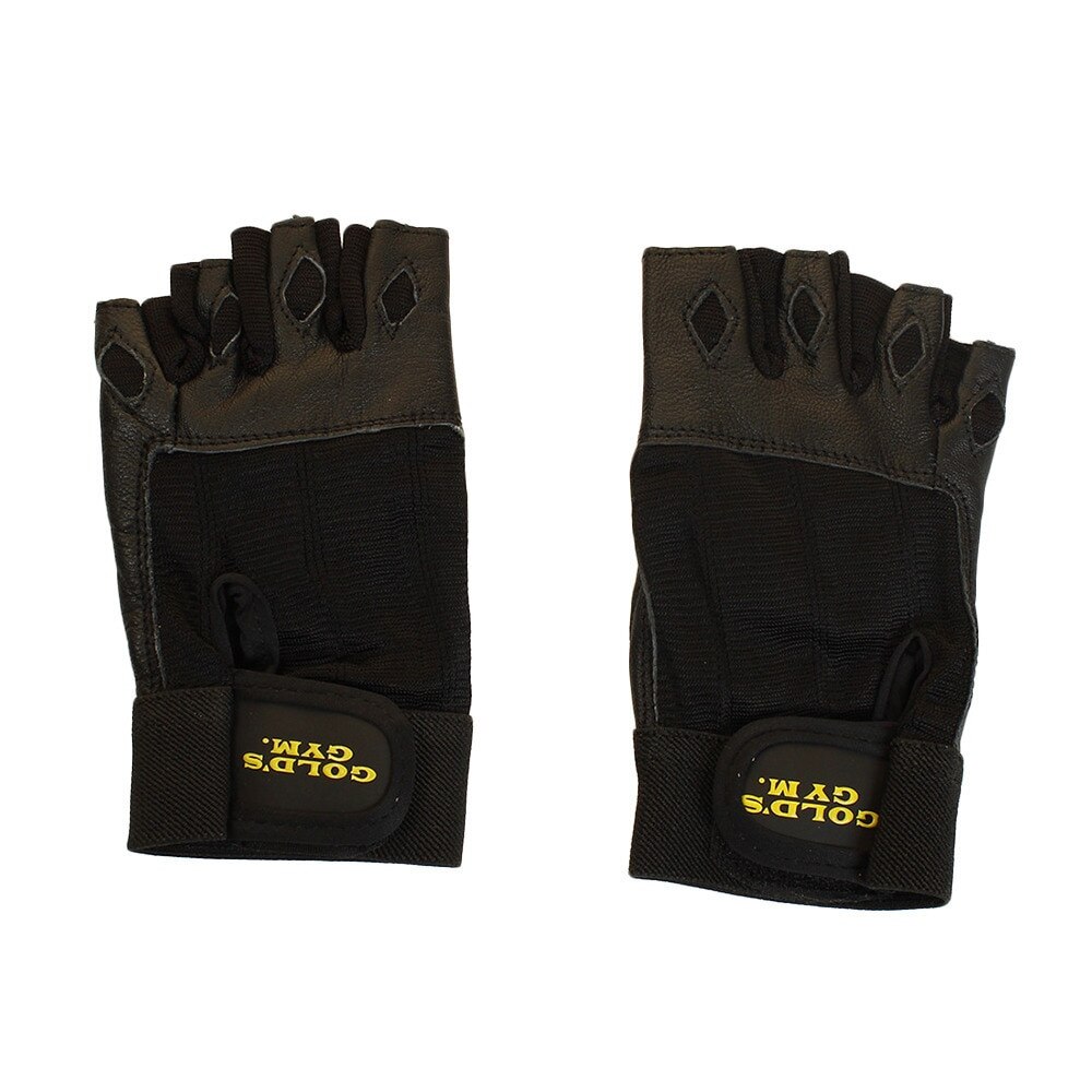ゴールドジム（GOLD'S GYM）（レディース）【セール中】レザーグローブ G3406BLK