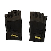 ゴールドジム(GOLD'S GYM)(レディース)【セール中】レザーグローブ G3406BLK