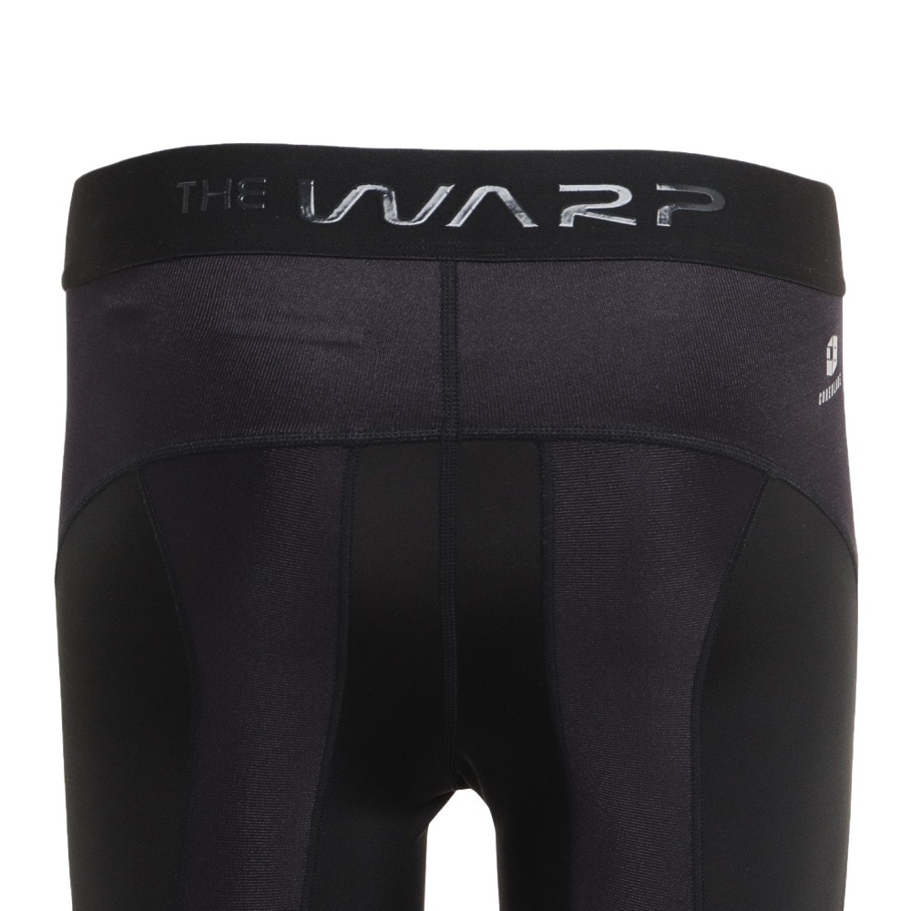 ザ・ワープ・バイ・エネーレ（The Warp By Ennerre）（メンズ）コンプレッションタイツ メンズ マッスルメーカー 1.5 セミロング WB38JU02 BLK オンライン価格