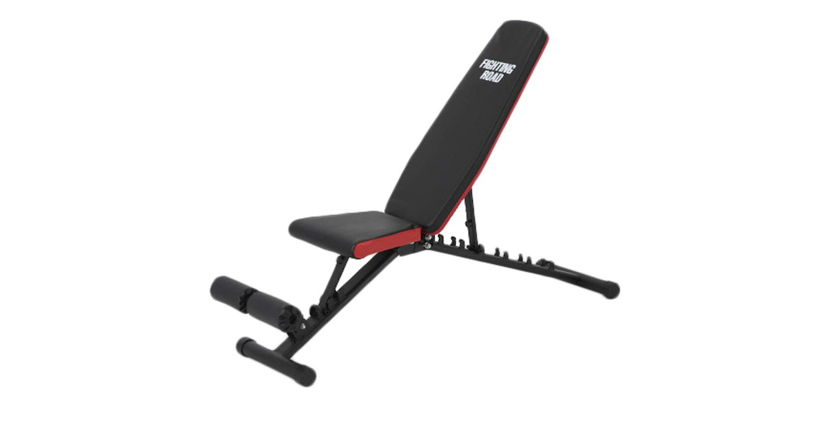 トレーニングベンチ 折り畳み式 インクラインベンチ 耐荷重300kg 841frcm5606 ファイティングロード Co Ltd スーパースポーツゼビオ
