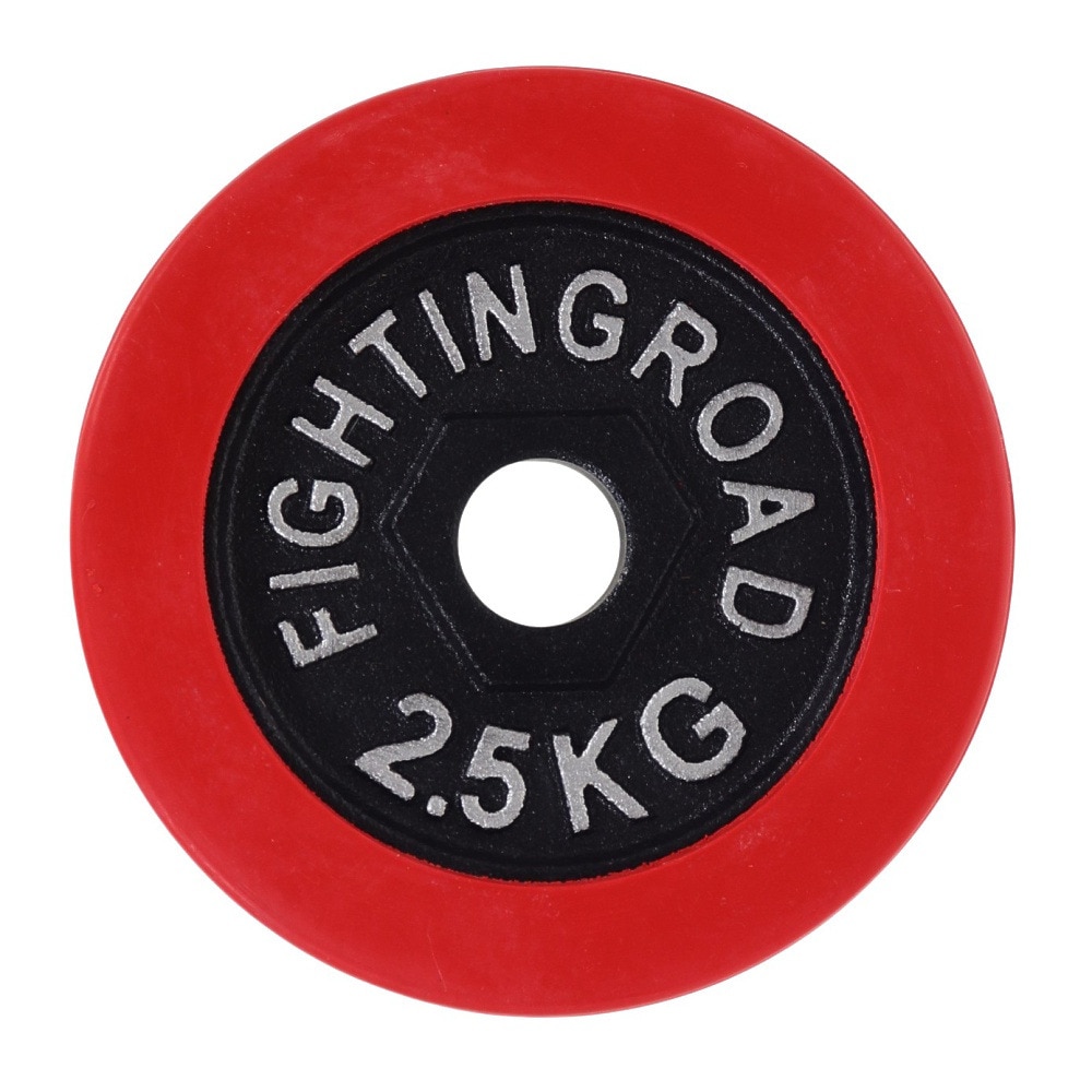 ファイティングロード Co.Ltd（FIGHTING ROAD CO.LTD）（メンズ、レディース）高品質ダンベルセット ラバータイプ 10kg FR22TAK001/R10