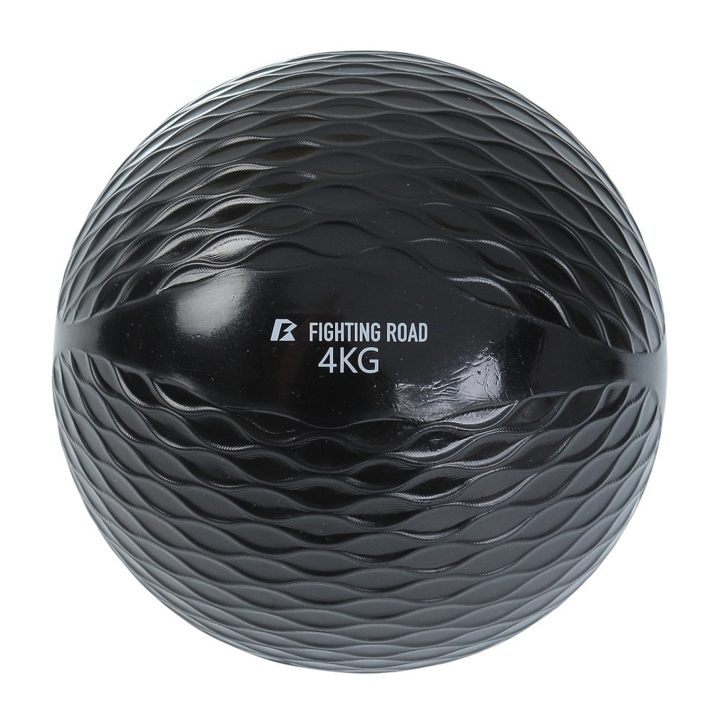 ファイティングロード Co.Ltd（FIGHTING ROAD CO.LTD）（メンズ、レディース）ソフトメディシンボール 4KG FR23CMS0030 BLK ダイエット