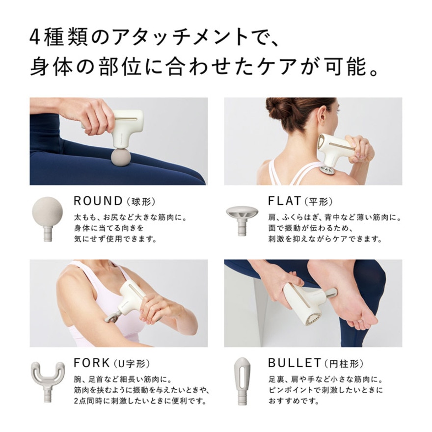 シックスパッド（SIXPAD）（メンズ、レディース）パワーガン アクティブ SE-BW-03A
