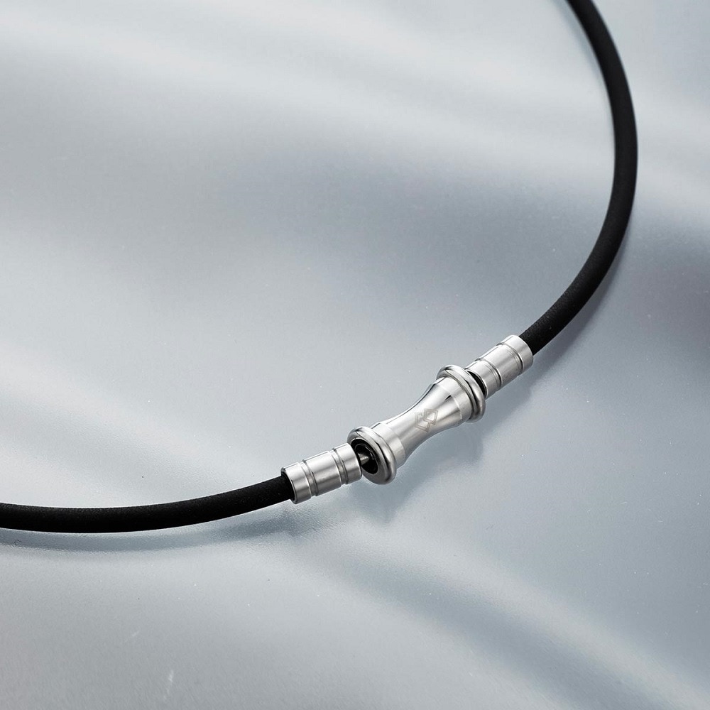 コラントッテ（Colantotte）（メンズ、レディース）TAO ネックレス スリム RAFFI mini ABAPT01 ブラック 磁気ネックレス