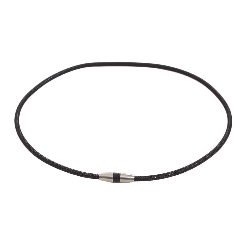 ファイテン（PHITEN）（メンズ、レディース）磁気チタンネックレス メタルブラック 50cm 0217TG743253