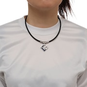 コラントッテ（Colantotte）（メンズ、レディース）TAO ネックレス AURA Lim ABARI41 (ブラック×ネイビー)