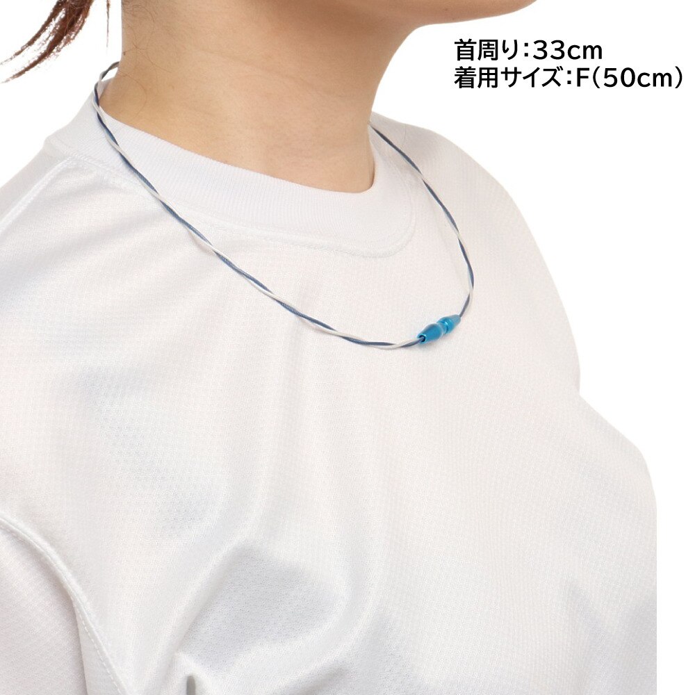 Phiten RAKUWネックレス EXTREME ワイヤートルネード 50cm - 3