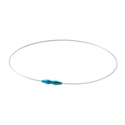 ファイテン（PHITEN）（メンズ、レディース）RAKUWA ネックレス EXTREME ワイヤーシングル ブルー 50cm 0223TG904253