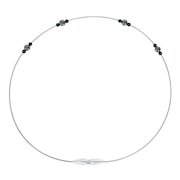 (メンズ、レディース)RAKUWA 磁気ネックレス EXTREME ステーションSV45 0223TG908152