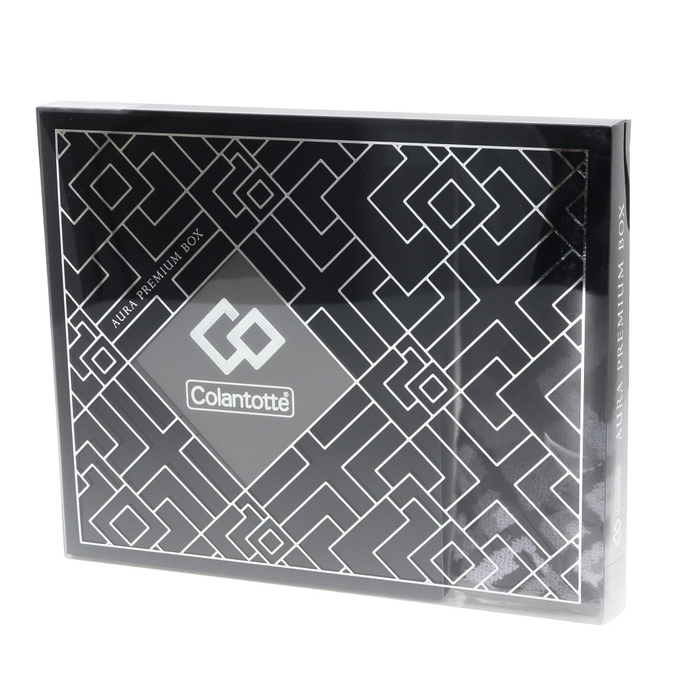 コラントッテ（Colantotte）（メンズ、レディース）チタンネックレス アウラプレミアムボックス マットブラック オリジナルハンカチ付き DAAAY20