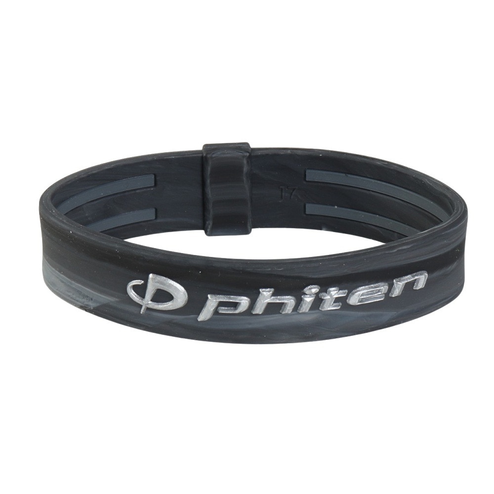 ファイテン（PHITEN）（メンズ、レディース）RAKUWA ブレスレット EXTREME マーブル グレー 17cm 0323TG913125
