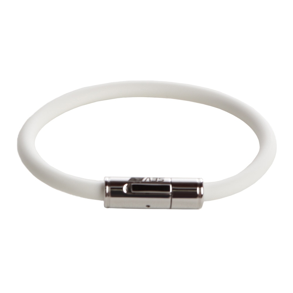 セブ（SEV）（メンズ、レディース、キッズ）SEV ルーパー ブレスレット WHITE 17cm