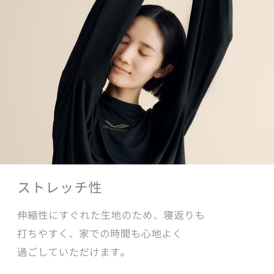 シックスパッド（SIXPAD）（メンズ、レディース）Recovery Wear スリープトップ Sサイズ SO-AF-03A-S