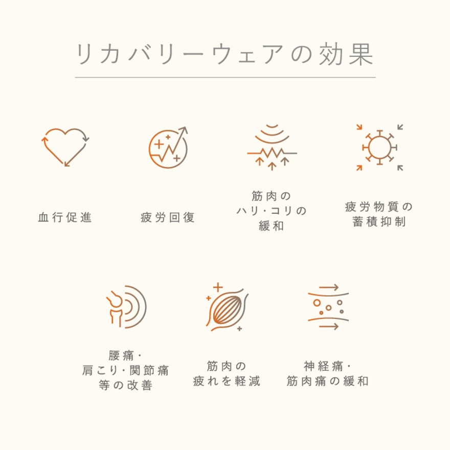 シックスパッド（SIXPAD）（メンズ、レディース）リカバリーウェア スリープトップ 長袖 Sサイズ SO-AF-20A-S ベージュ 遠赤外線 コンディショニングウェア