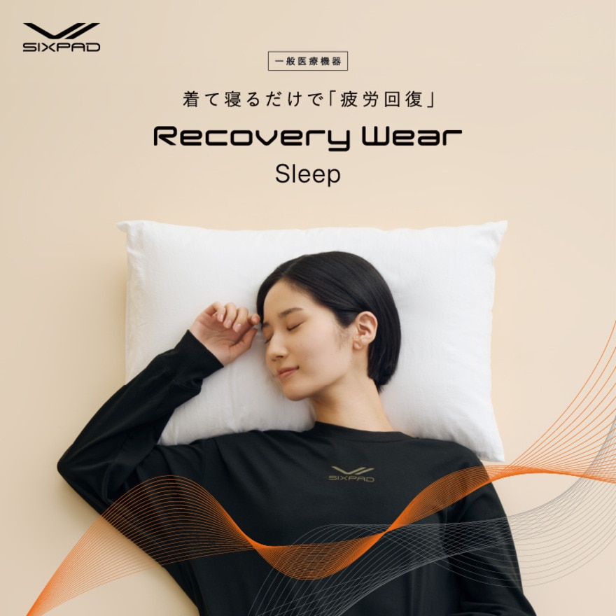 シックスパッド（SIXPAD）（メンズ、レディース）Recovery Wear スリープパンツ Mサイズ SO-AG-20B-M