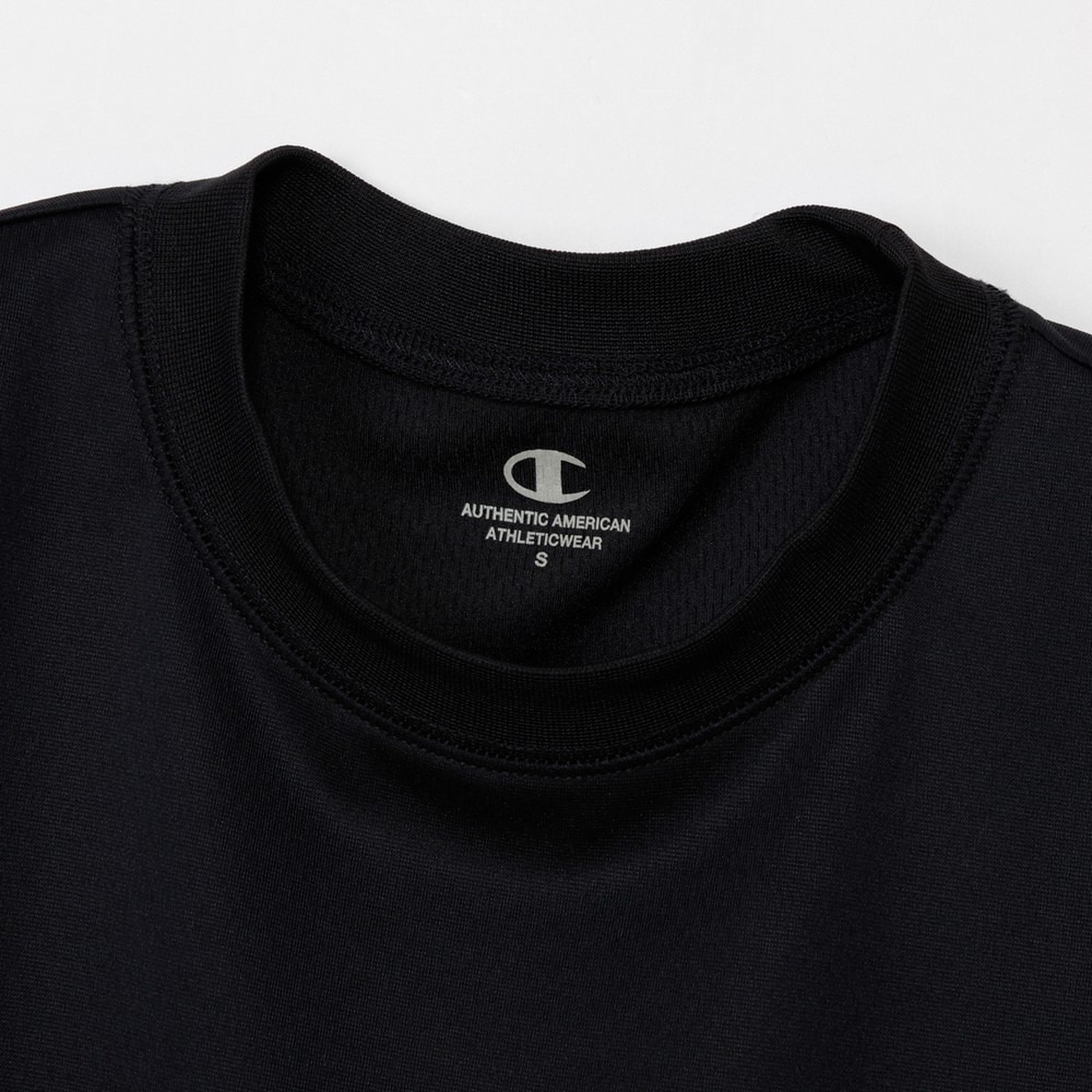 チャンピオン（CHAMPION）（メンズ、レディース）リカバリーウェア RECOVERY 半袖 Tシャツ 黒 S-LLサイズ C3-CS390 090 一般医療機器 ルームウェア