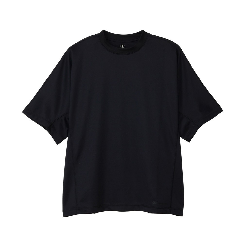 チャンピオン（CHAMPION）（メンズ、レディース）リカバリーウェア RECOVERY 半袖 Tシャツ 黒 S-LLサイズ C3-CS390 090 一般医療機器 ルームウェア