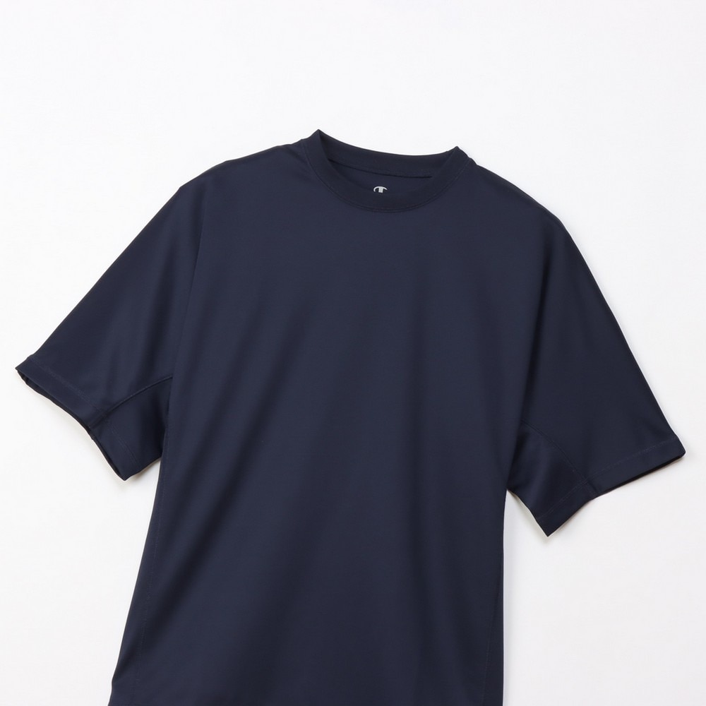 チャンピオン（CHAMPION）（メンズ、レディース）リカバリーウェア RECOVERY 半袖 Tシャツ 紺 S-LLサイズ C3-CS390 370 一般医療機器 ルームウェア