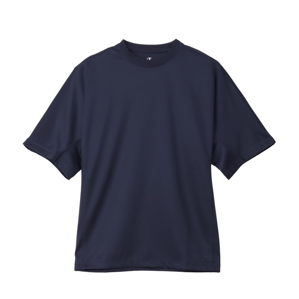 チャンピオン（CHAMPION）（メンズ、レディース）リカバリーウェア RECOVERY 半袖 Tシャツ 紺 S-LLサイズ C3-CS390 370 一般医療機器 ルームウェア