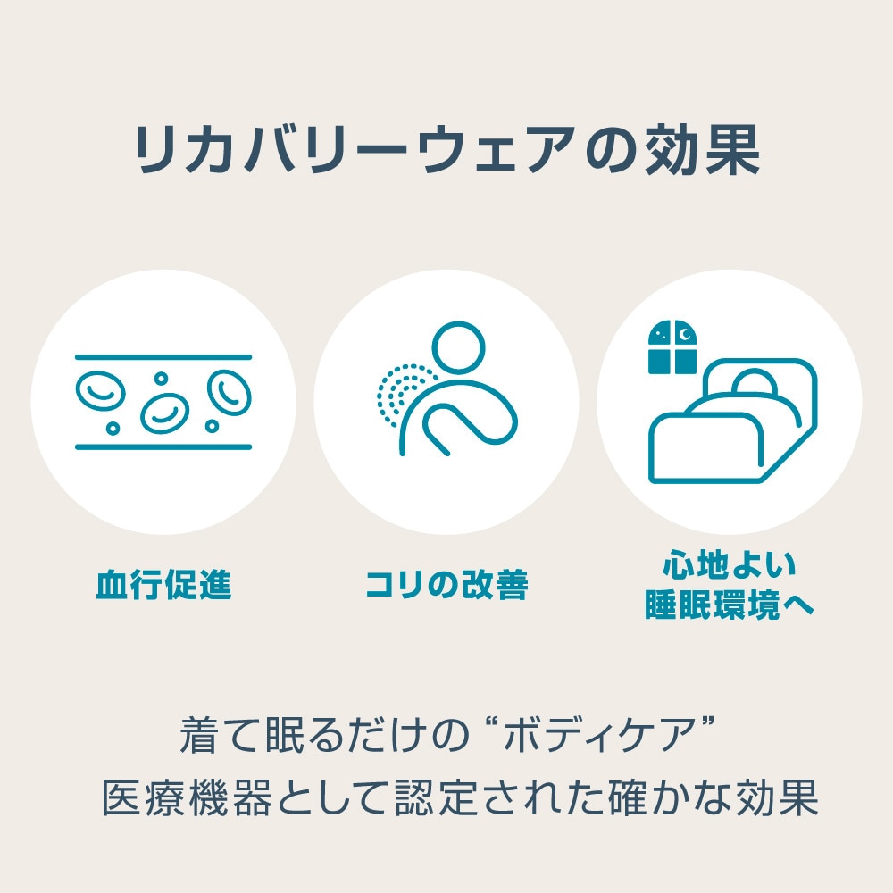 コラントッテ（Colantotte）（メンズ、レディース）RESNO マグネ リカバリーウェアPLUS ハーフパンツ グレー S-LLサイズ AJCKA09 レスノ