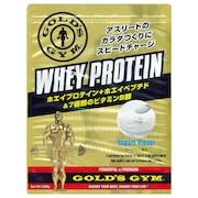 ゴールドジム(GOLD'S GYM)(メンズ、レディース)ホエイプロテイン 7種類のビタミンB群 ヨーグルト風味 1500g F5315 計量スプーン付 