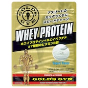 ゴールドジム(GOLD'S GYM)(メンズ)ホエイプロテイン ホエイペプチド 7種類のビタミンB群 ヨーグルト風味 360g F5336 計量スプーン付