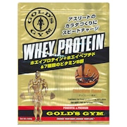 ゴールドジム（GOLD'S GYM）（メンズ）ホエイプロテイン ホエイペプチド チョコレート風味 1500g F5515 計量スプーン付 サプリメント オンライン価格