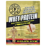 ゴールドジム(GOLD'S GYM)(メンズ、レディース、キッズ)ホエイプロテイン ホエイペプチド 7種類のビタミンB群 カフェオレ風味 360g F5736 計量スプーン付