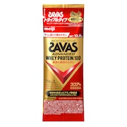 ザバス（SAVAS）（メンズ、レディース）ホエイプロテイン100 ココア味 2630531 10.5g 1/2食分