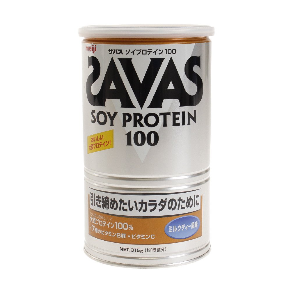 ソイプロテイン100 ミルクティー 315g 約15食入 オンライン価格 ザバス スーパースポーツゼビオ