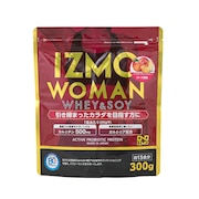 イズモ（IZMO）（メンズ、レディース）ホエイ ソイ 乳酸菌配合 カルニチン WOMANプロテイン 燃焼サポート ピーチ風味 大豆 減量 300g 約15食入 ダイエット