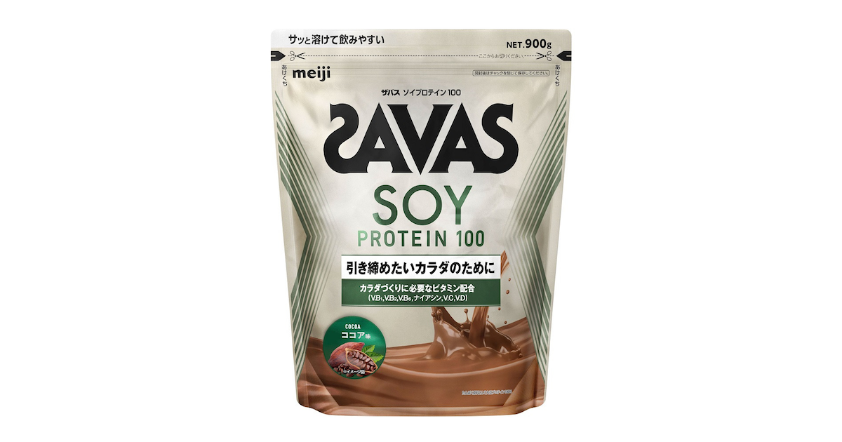 ザバス｜ソイプロテイン100 ココア味 900g CZ7472 プロテイン SAVAS - スポーツ用品はスーパースポーツゼビオ
