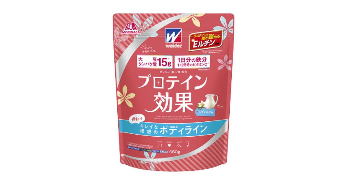 森永｜プロテイン効果 ソイミルク味 ウイダー 660g 約30回分 36JMM11300 - マリン、ウィンタースポーツ用品はヴィクトリア