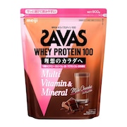 ザバス（SAVAS）（レディース）フォーウーマン ホエイプロテイン100 ミルクショコラ風味 900g  2631230 ビタミン ミネラル 食物繊維 ダイエット